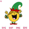 Elf Little Miss Christmas Svg, Little Miss Elf Svg