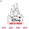 Magic Castle Christmas Light New Svg Castle Christmas Light Svg Xmas Sleigh Holiday Season Svg