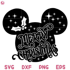 Available Mouse Christmas Svg, Merry Christmas Custom Available Svg