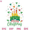 Merry Christmas Lgbt Castle Svg Family Trip Castle Chrsitmas Svg Family Vacation Christmas Svg