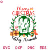 Merry Christmas Ya Filthy Animal Svg Christmas Movie Svg