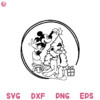 Mickeyy Christmas Create A Pine Tree Svg Christmas Disney Mouse Svg