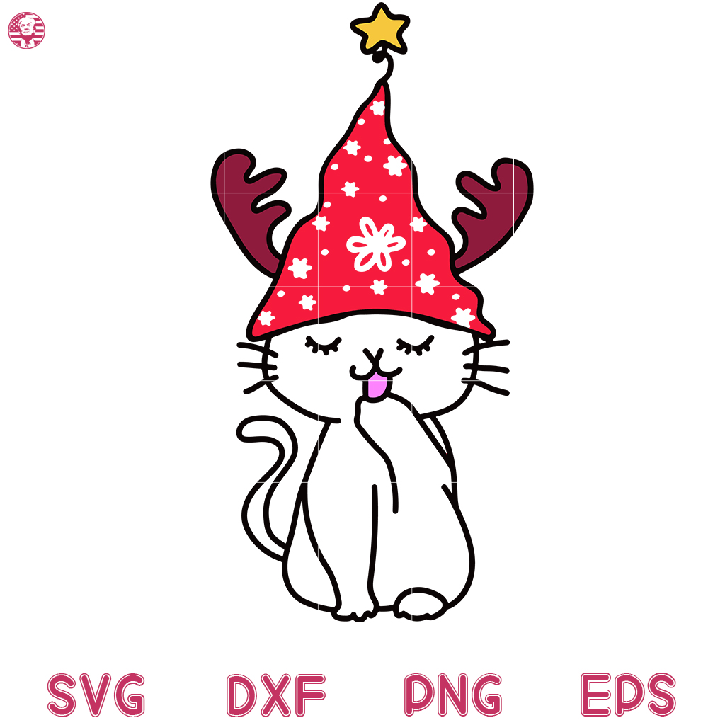 Minimalist Christmas Cute Cat Svg, Minimalist Hat Santa Svg, Minimalist Svg 3 Minimalist Christmas Cute Cat Svg, Minimalist Hat Santa Svg, Minimalist Svg