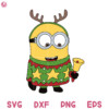Minions Christmas Friends Svg Minions Reindeer Hord Christmas Svg
