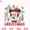 Minnie Christmas Santa Hat SVG Disney Minnie Christmas SVG Christmas Minnie Mouse Reindeer SVG