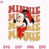 Minnie Head Santa Hat Christmas Svg Minnie Merry Christmas Svg Minnie Hat Svg