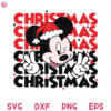 Minnie Retro Christmas Hello Svg Christmas Mickeyy Mouse Svg