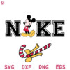 Mouse Christmas Design Nike Svg