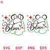 Mouse Ears Christmas Believe Svg, Layered Mouse Ears Believe Svg, Cartoon Believe Svg 1 Mouse Ears Christmas Believe Svg Layered Mouse Ears Believe Svg Cartoon Believe Svg
