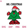 Mr Christmas Little Miss Christmas Cute Svg