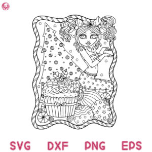 Naughty Christmas Girls Svg, Girl Sassy Santa Svg, Girl Ho Ho Ho Svg