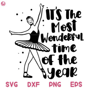 Nutcracker Ballet Ballerina Dancing Svg, Christmas Cute Svg