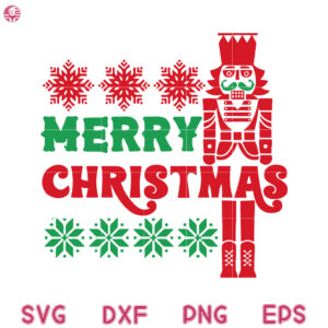 Nutcracker Christmas Svg, Nuts Christmas Svg