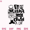 Nutcracker Christmas Svg, I'm not a Playa I Just Svg