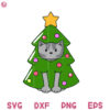 Oh Christmas Tree Oh Christmas Tree Svg Cat Christmas Tree Svg Cat Cute File Svg