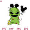 Oogie Boogie Ears Balloon Mouse Svg, Boogieman Hat Mouse Svg, Oogie Boogie Disney Svg