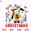 Pluto Christmas Santa Hat 2022 Svg Disney Pluto Christmas Svg Christmas Pluto Reindeer Svg