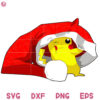 Pokemon Hide In The Pocket Christmas Svg Santa Pokemon Svg Merry Christmas Svg