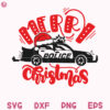 Police Car Christmas Cute Svg Merry Christmas Kids Svg Police Car Santa Svg