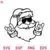 Santa Claus Merry Christmas Svg, Santa Claus Two Svg, Santa Claus Hand Two Svg