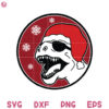 Santa Saurus Svg Christmas Dad Png Svg Kids Christmas Sublimation Design Christmas Boy Shirt Svg