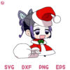 Shinobu Kochou Hat Christmas Svg Santa Shinobu Kochou Svg Christmas Anime Svg