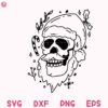 Skeleton Santa Claus Christmas Svg, Skeleton Christmas Svg