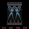 Star Wars Christmas PNG Stormtrooper Candy Cane Ugly Sweater PNG Stormtrooper Sweater PNG