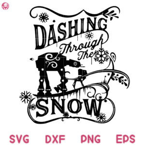 Star Wars Walker Christmas Svg, Star Wars Walker Christmas Svg