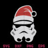 Stormtrooper Hat Santa Svg Merry Christmas Santa Hat Svg Christmas Stormtrooper Svg