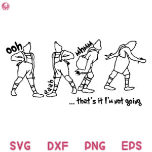 Not Going Christmas Svg, Grinch File Svg, The Grinch Svg