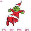 The Grinch Jump Up Svg Grinch Jump Up Svg Cute Grinch Svg Grinch Christmas File SVG