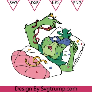 The Grinch Wake Up Christmas Svg, The Grinch Merry Christmas Wake Up Svg, Grinch Wake Up Svg