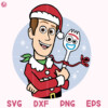 Toy Story Christmas Svg, Forky Chrustmas Svg