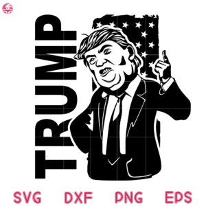 Trump Flag Usa Svg, Trump Victory Svg, Mean Tweets Svg
