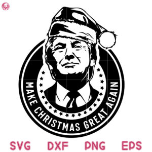 Trumpmas Make Christmas Svg, Trump Hat Santa Svg, Trump Svg