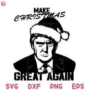 Trump Merry Christmas Svg, Trump Christmas Svg, Trump Santa Svg