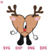 Una Navidad Sin Ti Reindeer Svg, Bad Bunny Navidad Svg, Bad Bunny Christmas Xmas Svg
