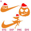 Wiches Broom Santa Hat Niker Svg Pumpkin Santa Hat Svg Logo Christmas Svg