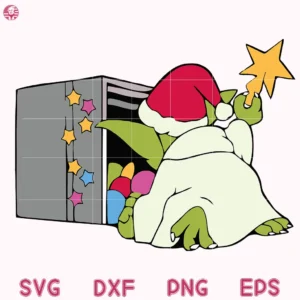 Yoda Christmas Items Svg, Star Wars Star Svg, Baby Yoda Merry Christmas Svg