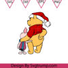 Pooh And Piglet Christmas 2022 Svg Winnie The Pooh Christmas Piglet Svg