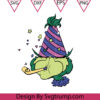 The Grinch Birthday Hat Svg Happy Birthday Christmas Svg Grinch Birthday Svg