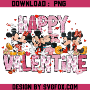 Mouse Happy Valentine Cartoon Png, Valentine Movie Png, Mouse And Friends Character Png, Pink Valentine Cartoon Png