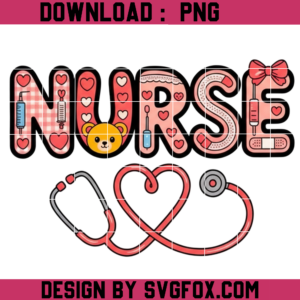 Pink Valentine Nurse PNG, Coquette Nurse Valentine Design, Cupid’s Favorite Nurse Png